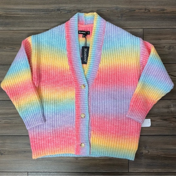 Blank NYC rainbow sweater - Picture 4 of 11